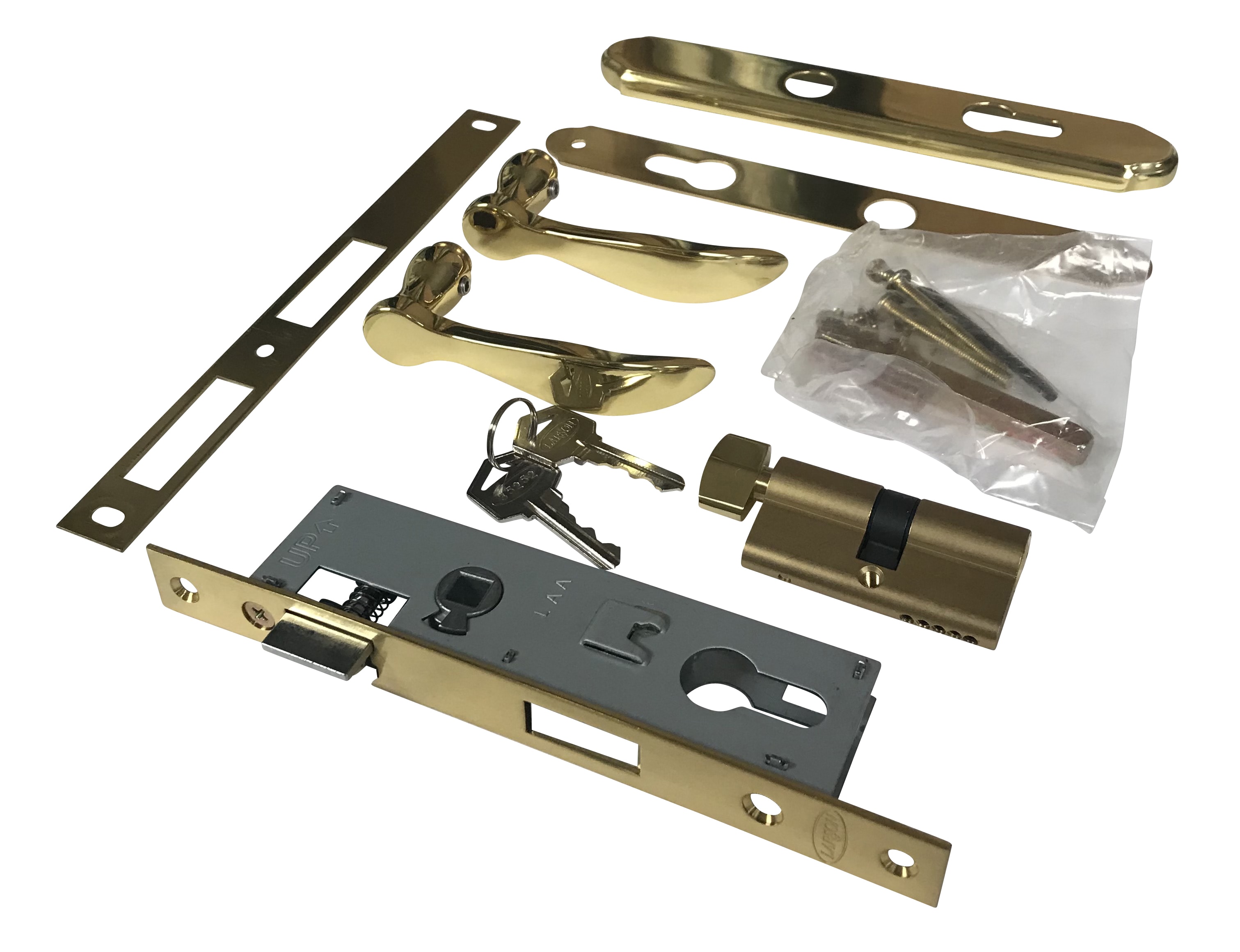 OLDER DOORS - Mortise Handle Kit with Key Lock 7/8" Backset Questions & Answers