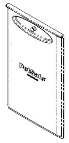 what are the dimensions of the door and how does it lock?