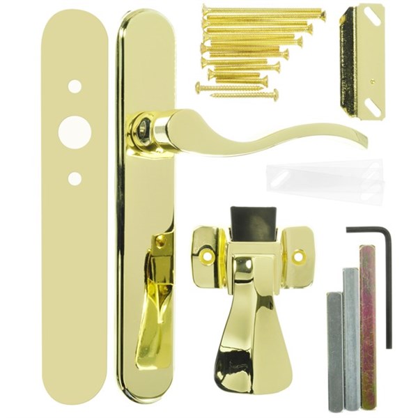 Brighton Surface Mount Latch, Brass Finish Questions & Answers